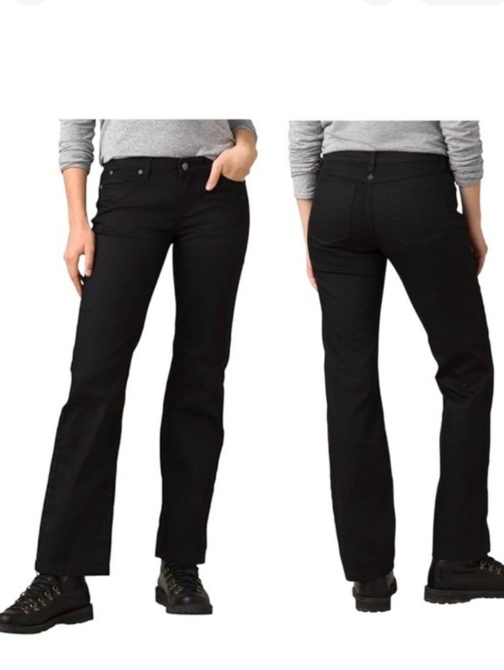 prAna NWT jada Jean Blackout Straight Size 2